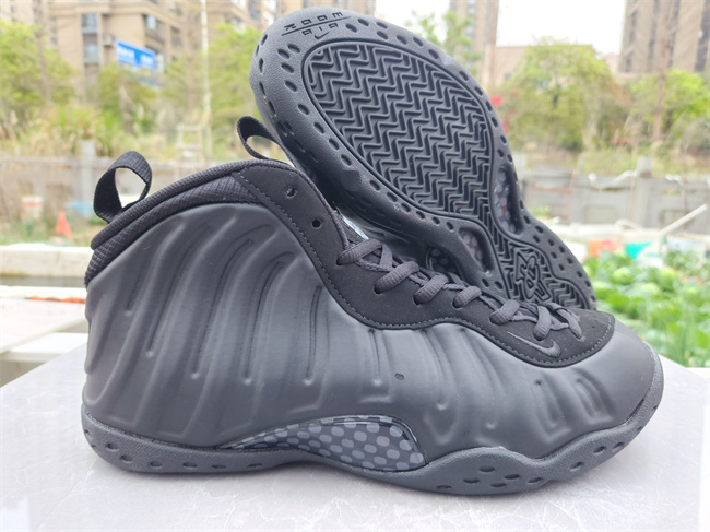 Men's Air Foamposite Pro Black Shoes 011